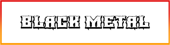 Black Metal Font Free Download