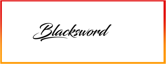 BlacksWord Font free Download