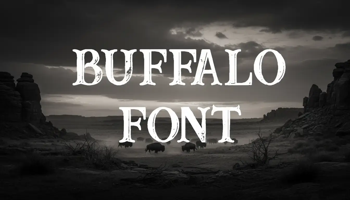 Buffalo Font