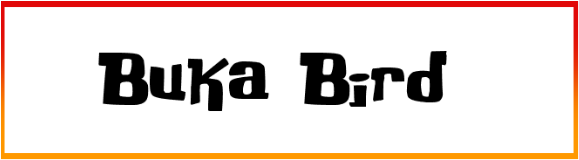 Buka Bird Font free download