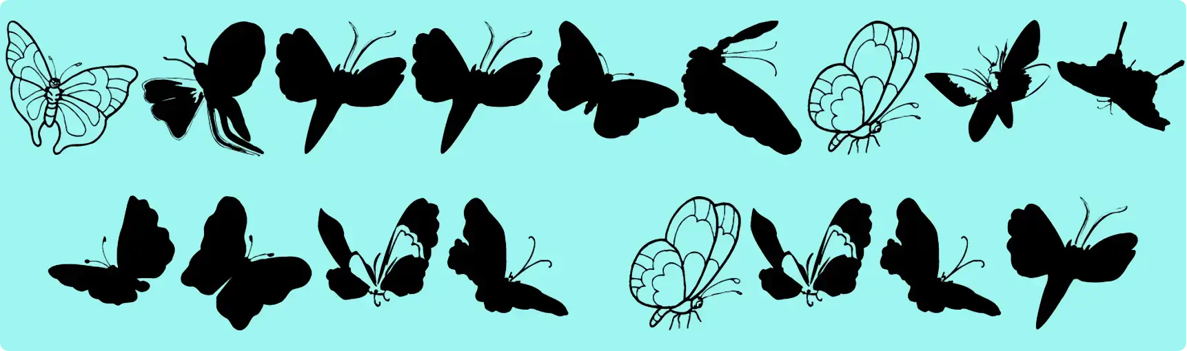 ButterFly icon Font
