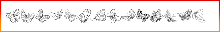 ButterFly icon Font free Download