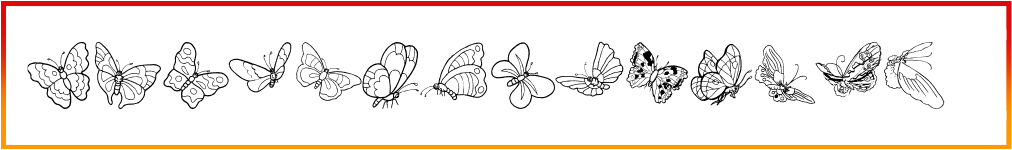 ButterFly icon Font free Download