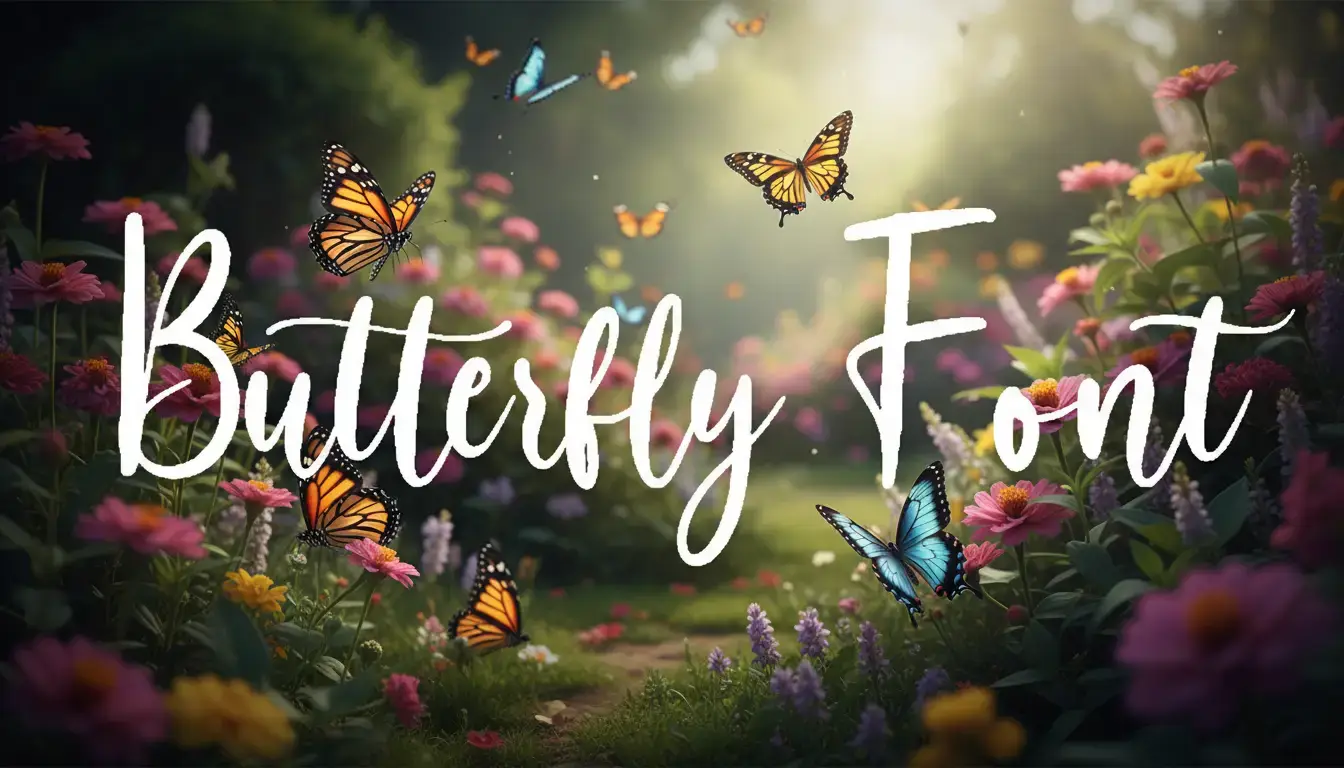 Butterfly Font