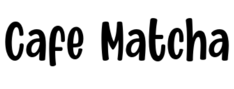 Cafe Matcha Font free Download