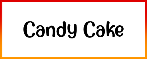Candy Cake Font free Download