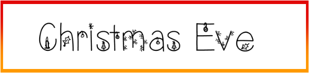 Christmas Eve Font free download