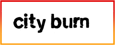 City Burn Font free download