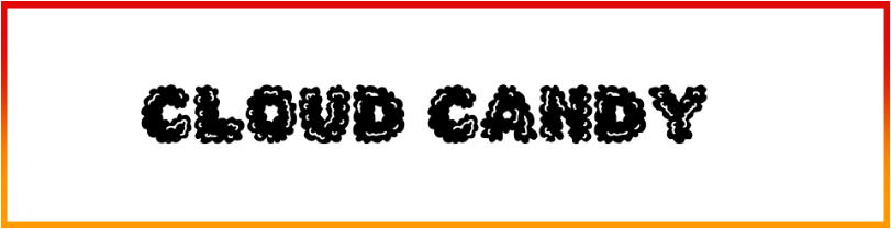 Cloud Candy Font free Download