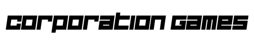 Corporation Games Font free download