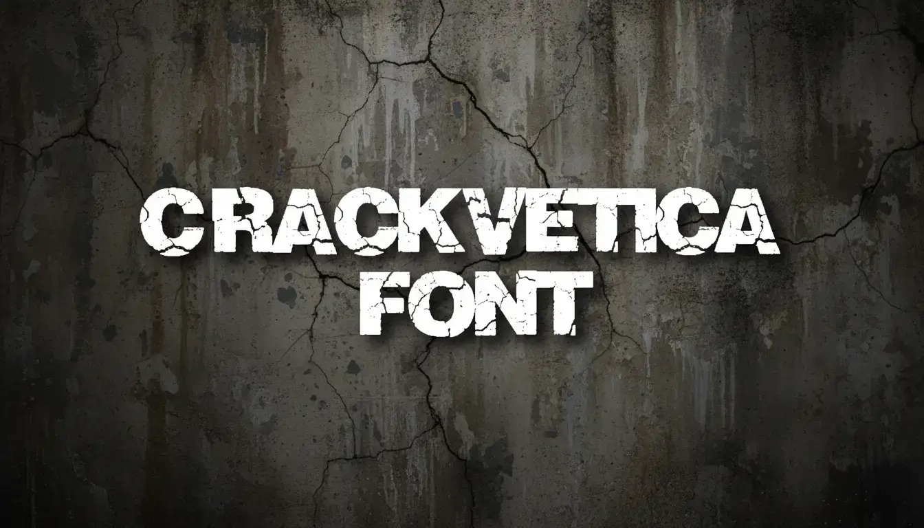 Crackvetica Font