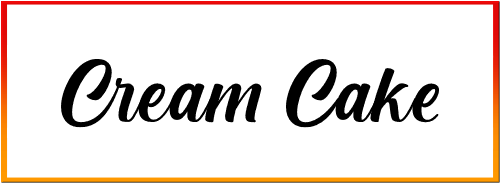 Cream Cake Font free download