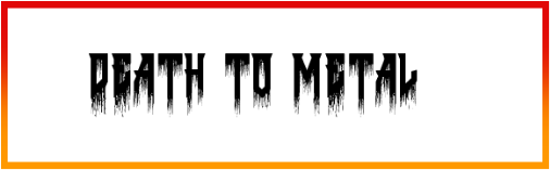 Death to Metal Font free Download