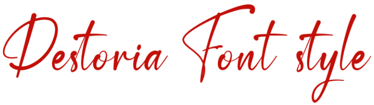 Destoria Font free Download