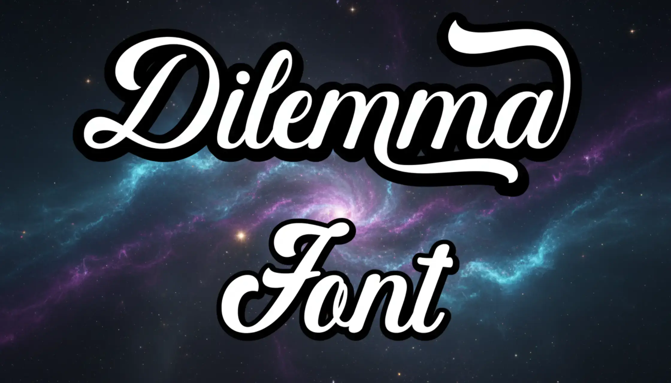 Dilemma Font