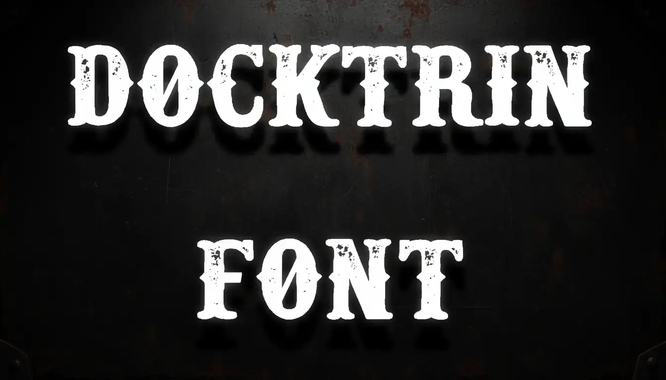 Docktrin Font