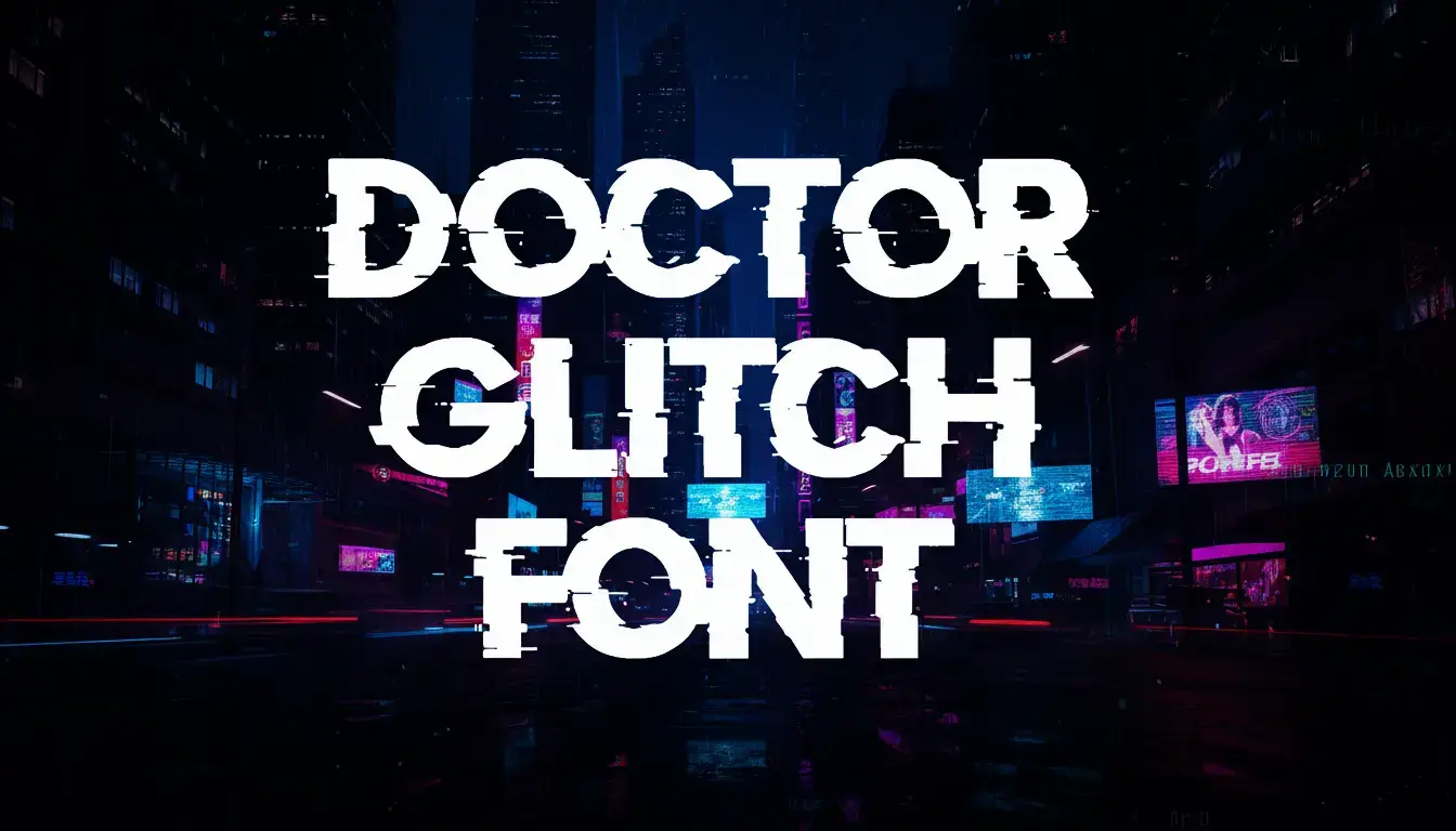 Doctor Glitch Font