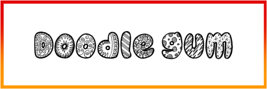 Doodle Gum Font free download