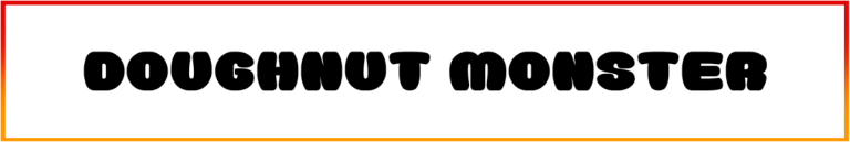Doughnut Monster Font free download