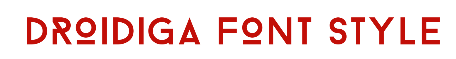 Droidiga Font free download