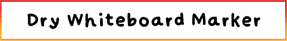 Dry Whiteboard Marker Font free Download