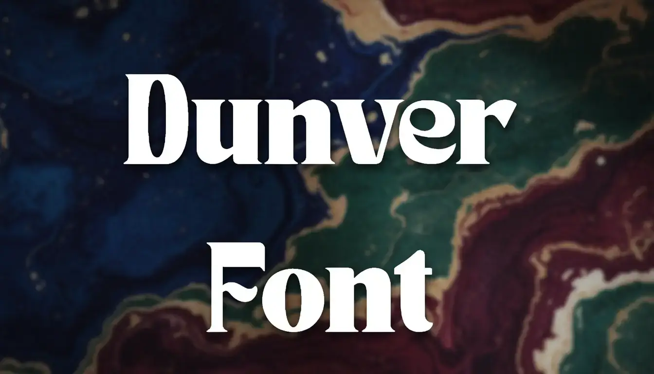 Dunver Font