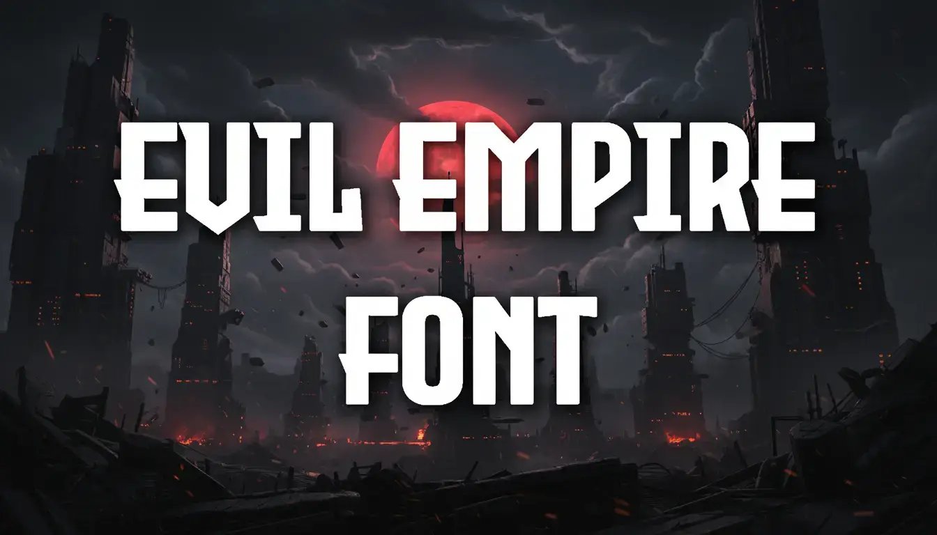 Evil Empire Font