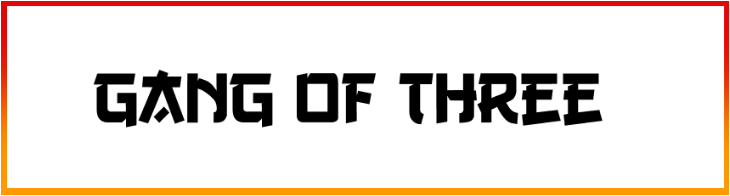 Gang of Three Font free download