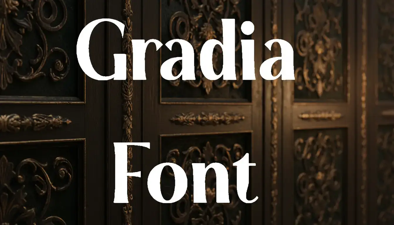 Gradia Font