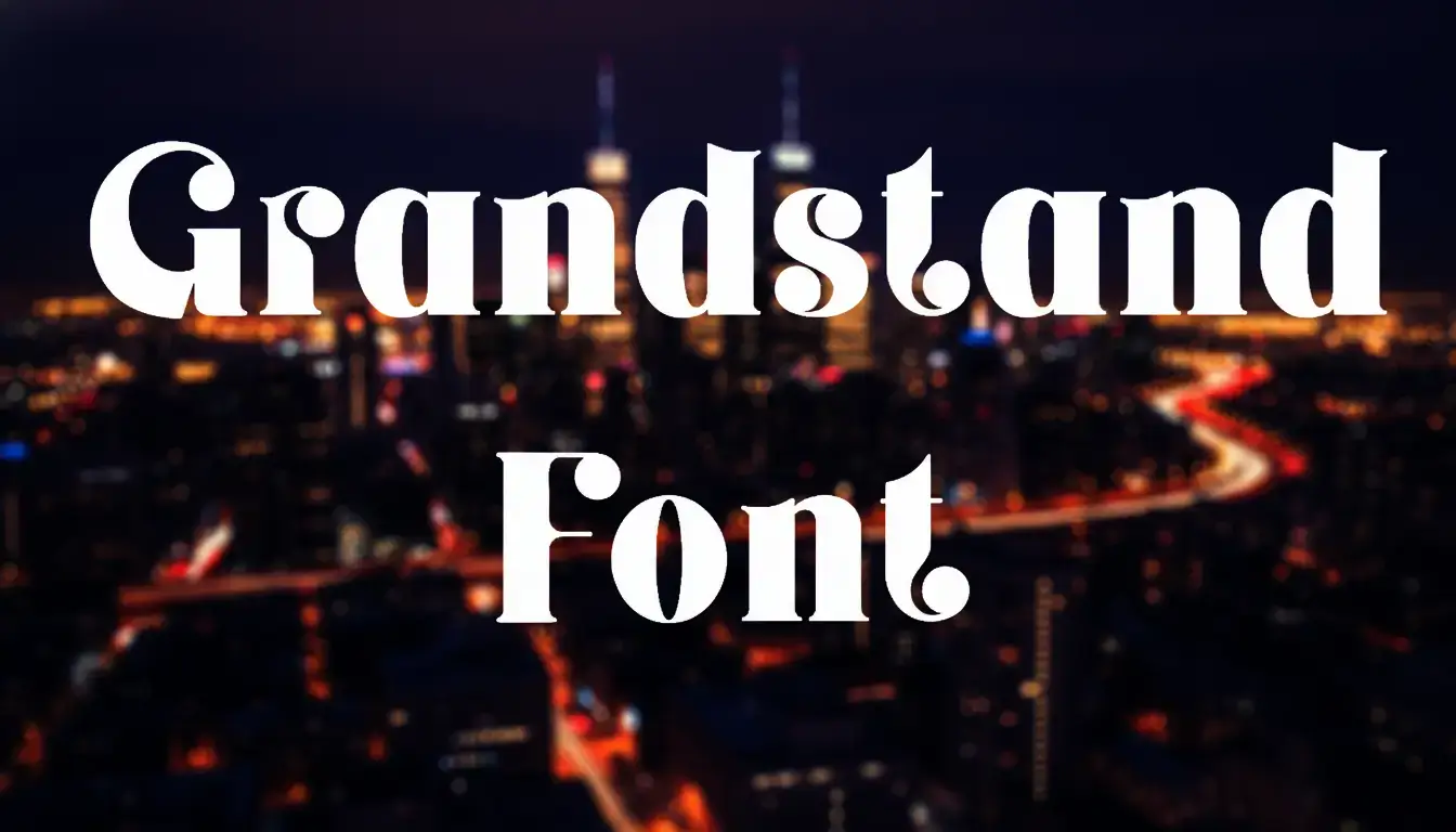 GrandStand Font