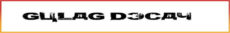 Gulag Decay Font free download