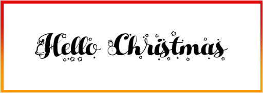 Hello Christmas Font free Download