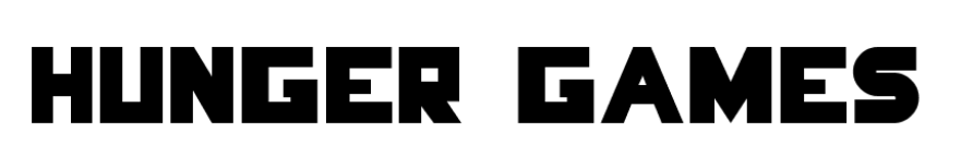 Hunger Games Font free download