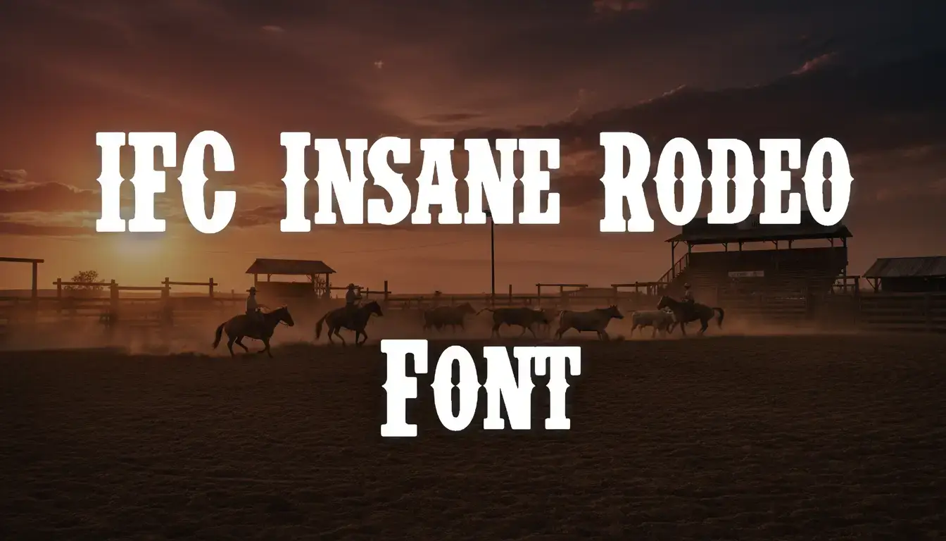 IFC Insane Rodeo Font