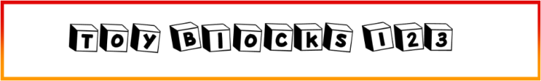 K26 Toy Blocks 123 Font free Download