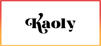 Kaoly Font free Download