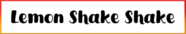 Lemon Shake Shake font free download