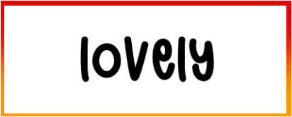 Lovely b Font free Download