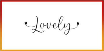 Lovely heart Font free download