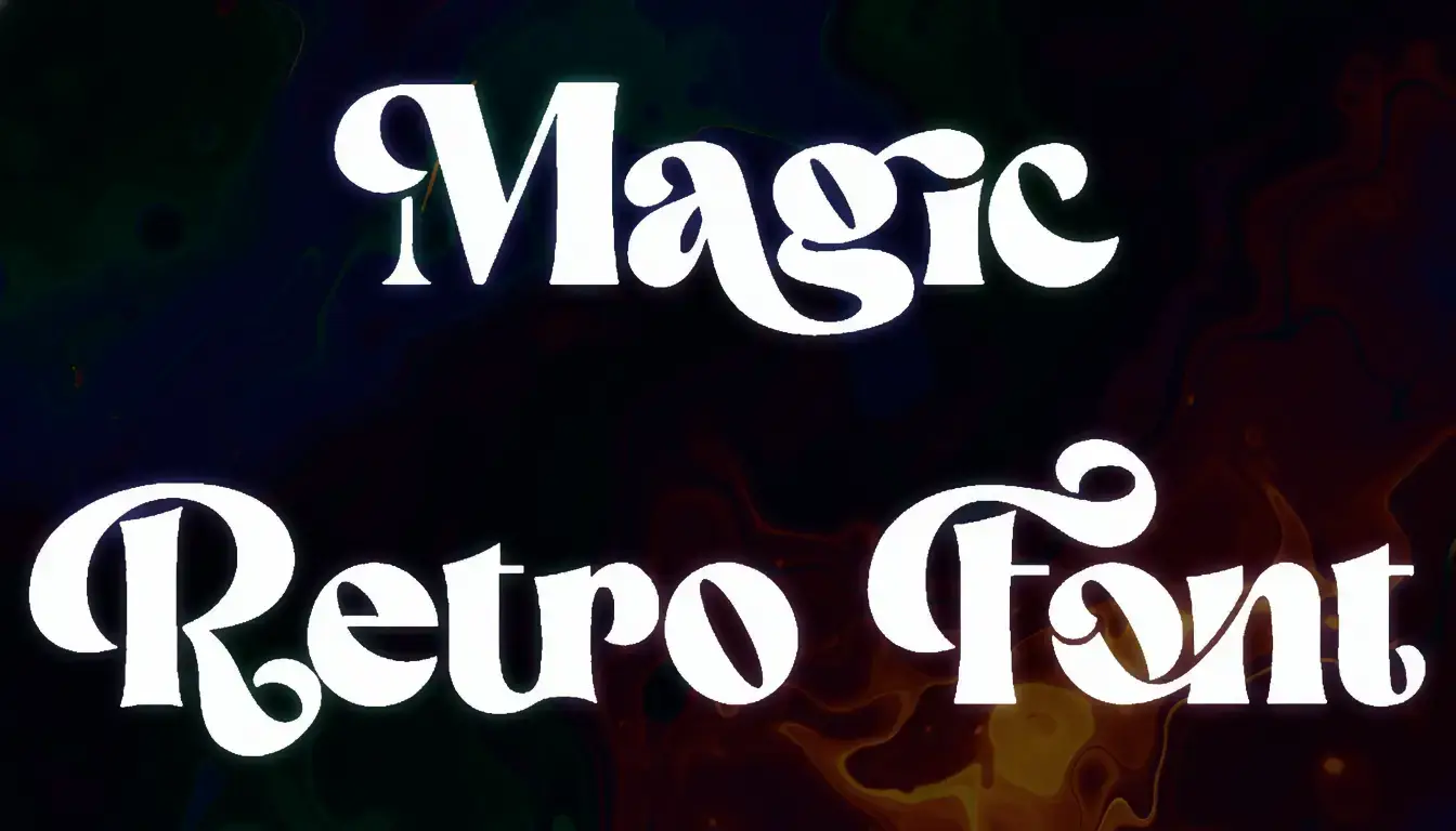 Magic Retro Font