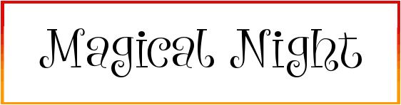 Magical Night Font free download