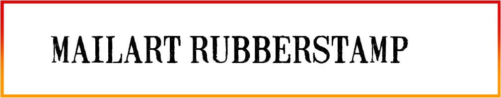 Mailart Rubberstamp Font free download
