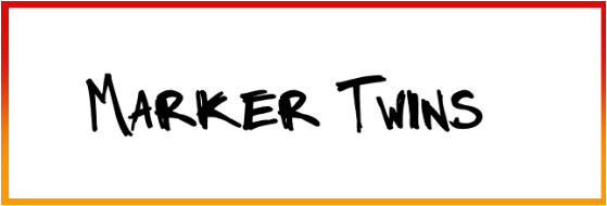 Marker Twins Font free download