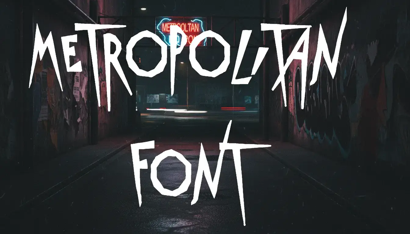 Metropolitan Font
