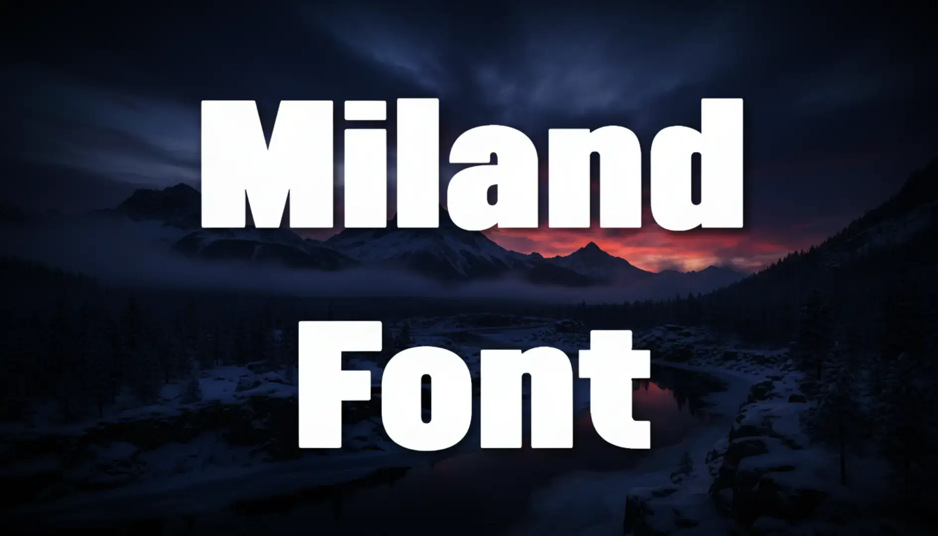 Miland Font