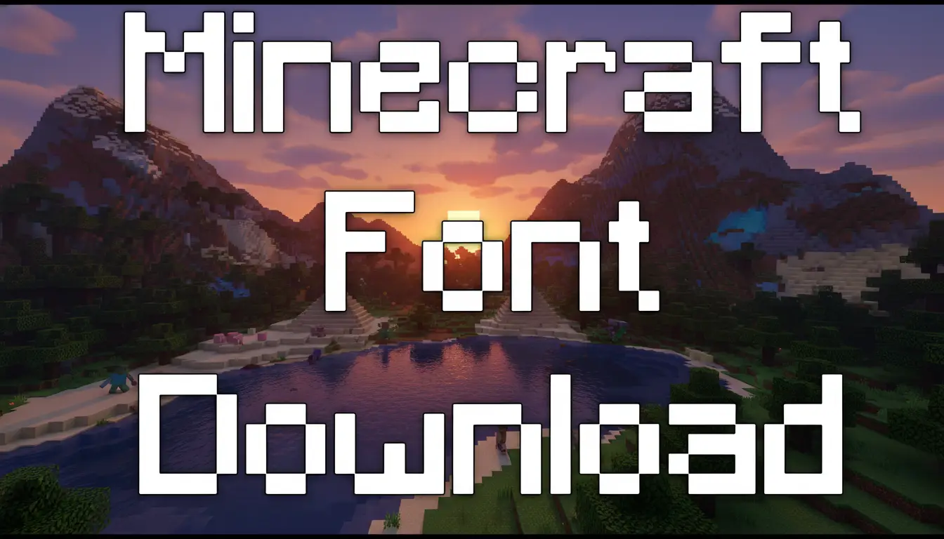 Minecraft Font Download