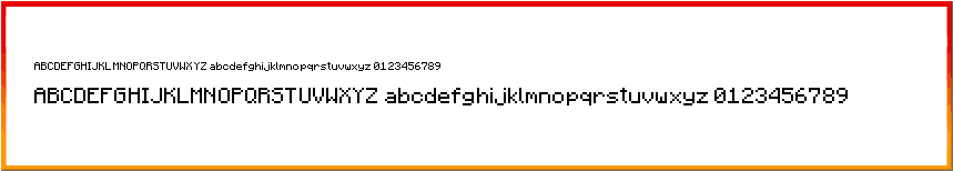 Minecraftia Font free download