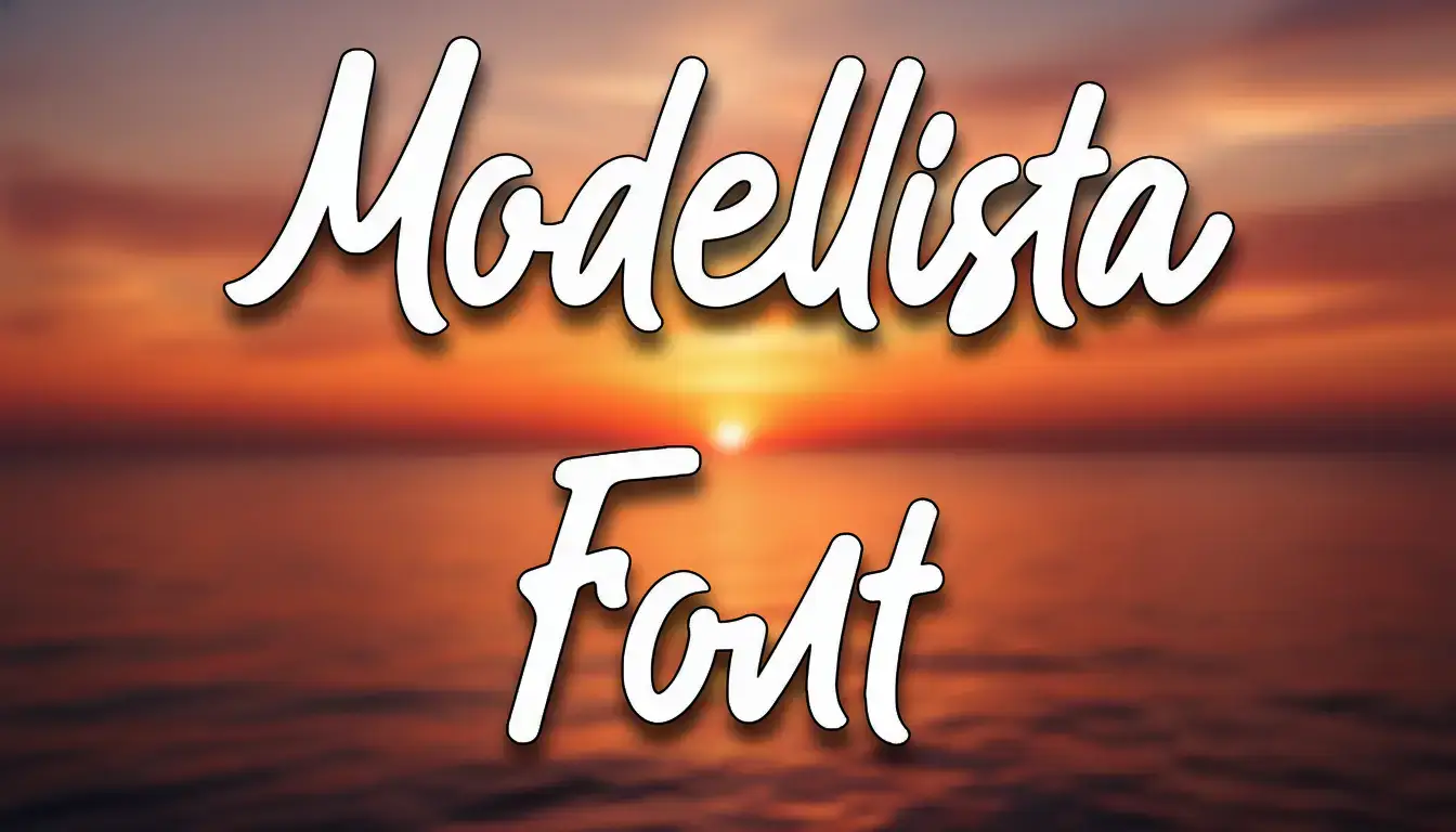 Modellista Font