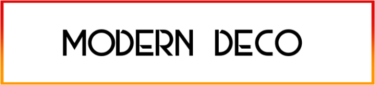 Modern Deco Font free download