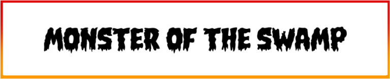 Monster of the Swamp Font free download